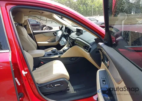 2022 Acura Mdx Technology Package from USA, damaged, VIN 5J8YE1H45NL026702